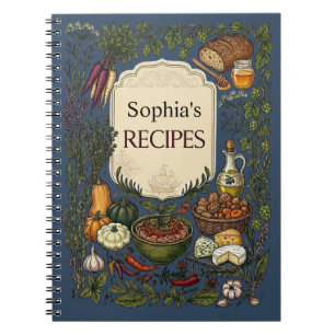 Livre de recettes personnalisé, Cadeau pour elle/l