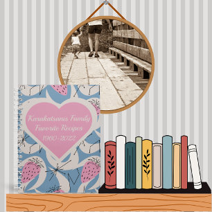 Livre de recettes personnalisé de conservation ros