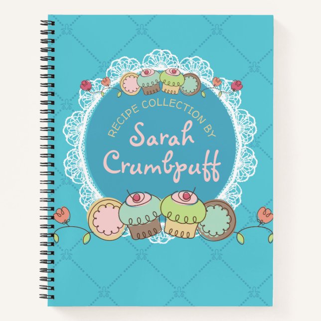 Livre de recettes personnalisées de biscuits Doodl (Devant)