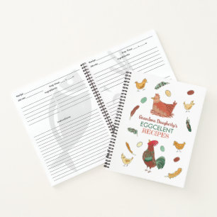 Livre de recettes personnalisées pour poulets amus
