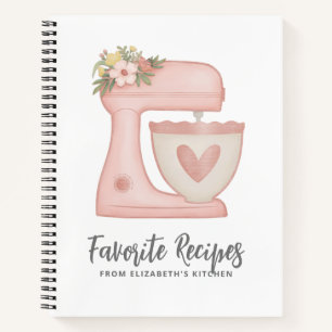 Livre de recettes Pink Cake Mixer Boulangerie