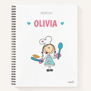 Livre de recettes pour enfants personnalisées