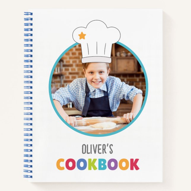 Livre de recettes pour enfants personnalisés (Votr (Devant)