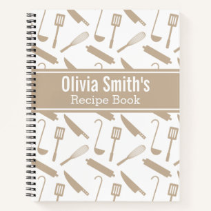 Livre de Recettes pour Ustensiles de Cuisine Moder