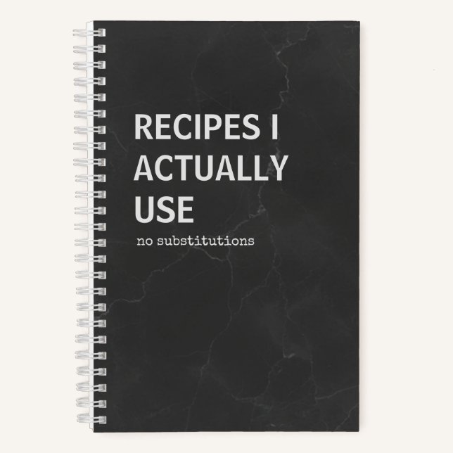Livre de recettes Snarky | Cahier de cuisine (Recto)