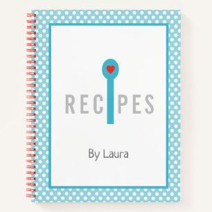 Livre de recettes vierge à écrire