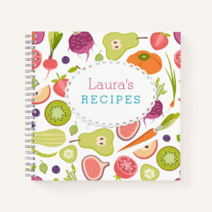 Livre de recettes vierges de fruits et légumes su