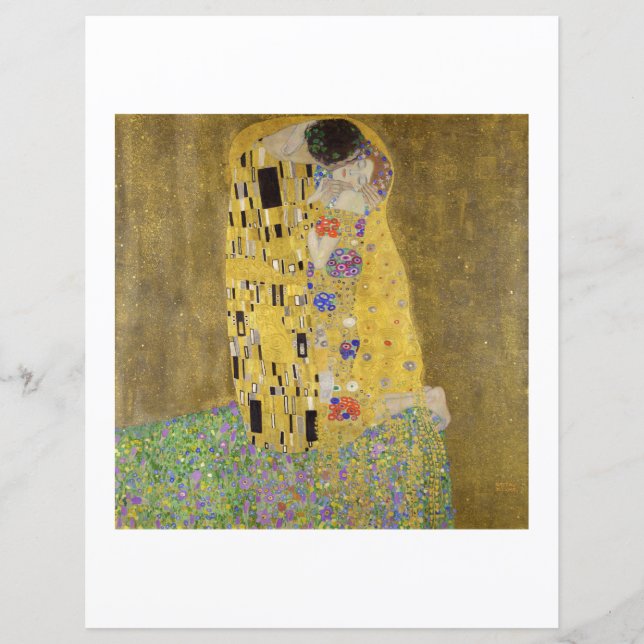 LIVRE DE SCRAPBOT : GUSTAV KLIMT : THE KISS (Devant)