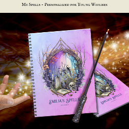 Livre de sorcières personnalisées pour adolescents