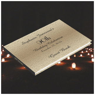Livre de souvenirs/livre d'or pour fête d'annivers
