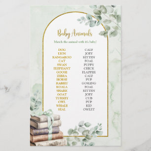 Livre de verdure Bébé Animaux Jeu