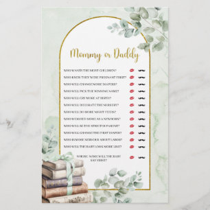 Livre de verdure Jeux pour papa ou maman