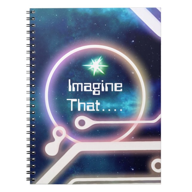 Livre d'espace Galactique personnalisé (Devant)