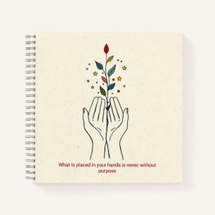 Livre d'esquisse de couverture rigide du journal d