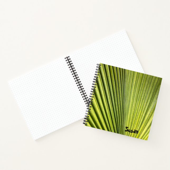 Livre d'esquisse Green Palm Frond (Intérieur)