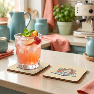 Livre Dessous de Verre pour Boissons