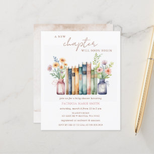 Livre d'histoire budgétaire Baby shower neutre ent