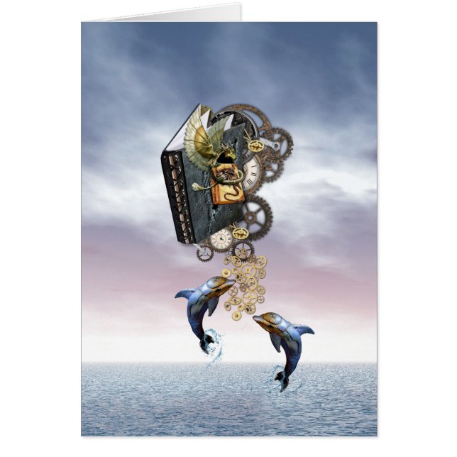 Livre d'histoire du dragon à vapeur volant (Devant)