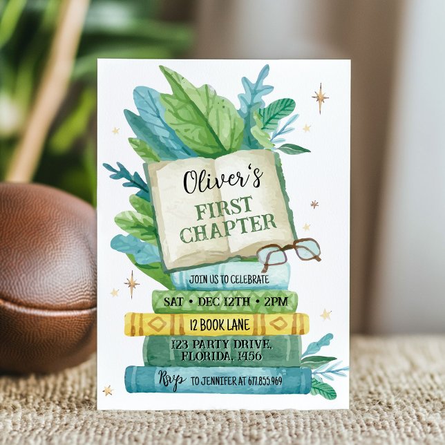 Livre d'histoire Premier chapitre Invitation d'ann (Créateur téléchargé)