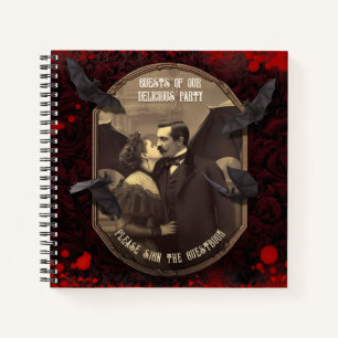 Livre d'hôtes de Dracula's Kiss Victorian Hallowee
