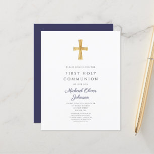 Livre d'invitation de la première communion du gar