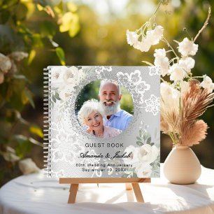 Livre d'invité 60e anniversaire Mariage photo en a