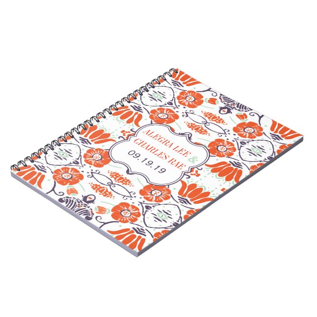 Livre d'invité de la Monnaie Aqua Jaune Moderne (Côté gauche)