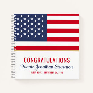 Livre d'invité de l'Armée patriotique de graduatio
