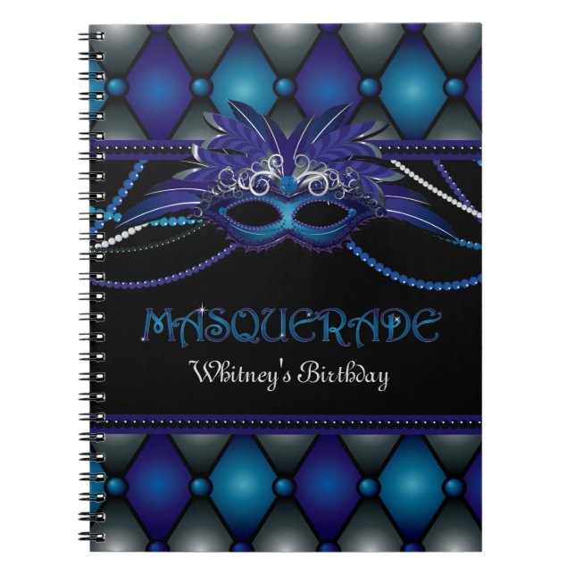 Livre d'invité de partie de mascarade (Devant)