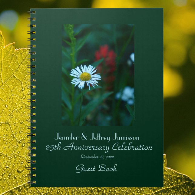 Livre d'invité du 25e anniversaire de la fête, Bla (')