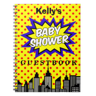 Livre d'invité fait sur commande de baby shower d