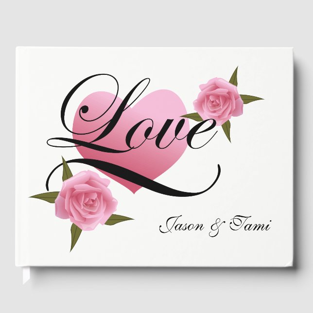 Livre d'invité mariage (Recto)