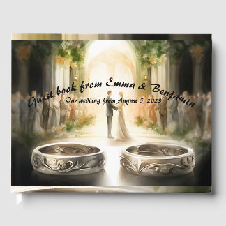 Livre d'invité mariage