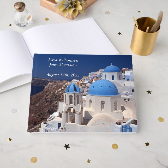 Livre d'invité mariage (Recto ouvert)