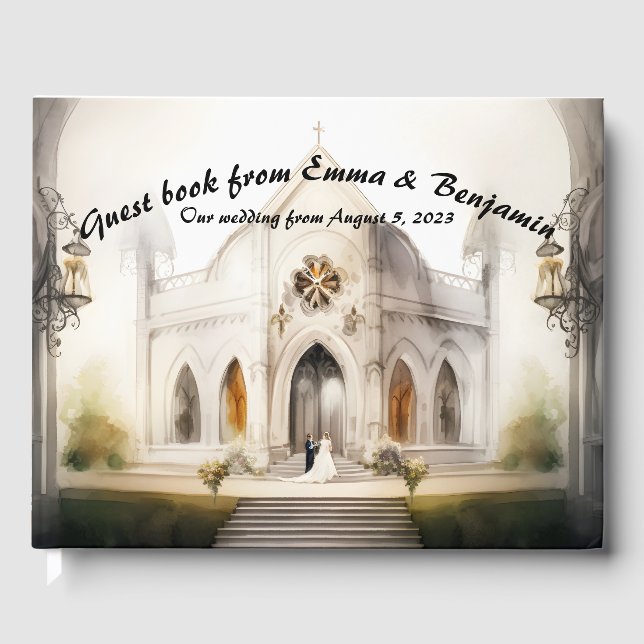 Livre d'invité mariage (Recto)