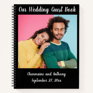 Livre d'invité Mariage personnalisé Couple