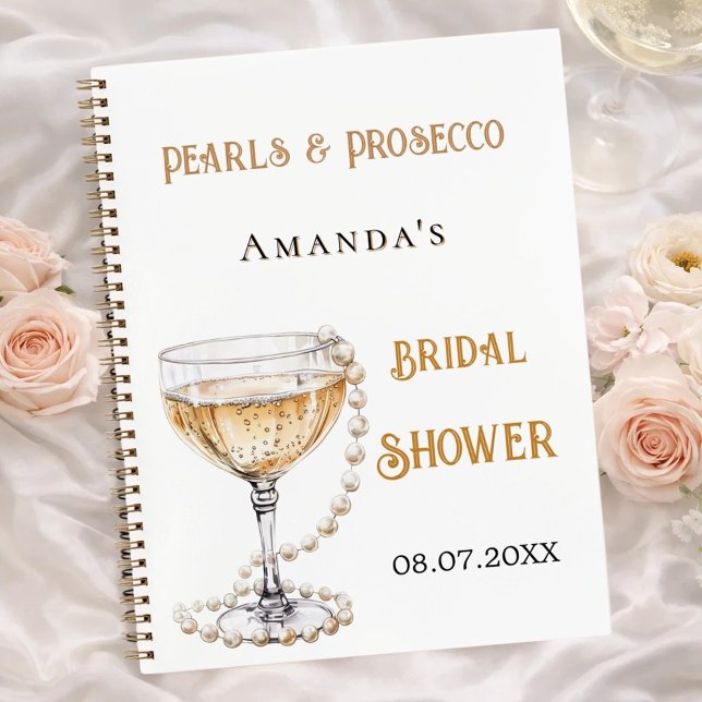 Livre d'invité nuptiale perle de douche (Créateur téléchargé)