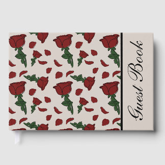 Livre d'invité rose