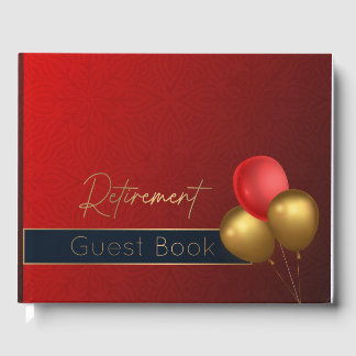 livre d'invités de retraite décoration de fête de