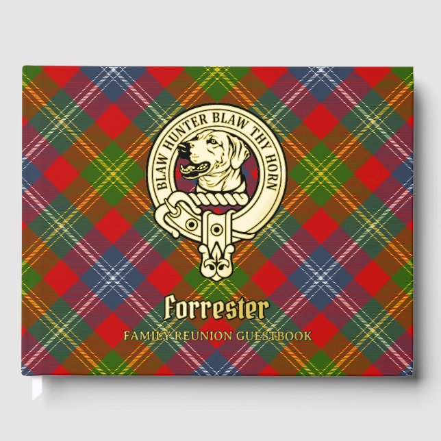 Livre d'invités Forrester Family Reunion (Recto)