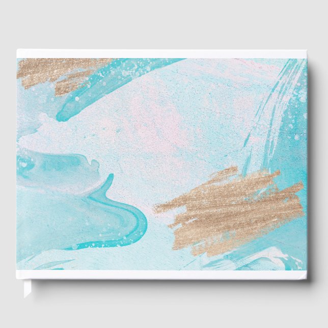 Livre d'invités Watercolor (Recto)