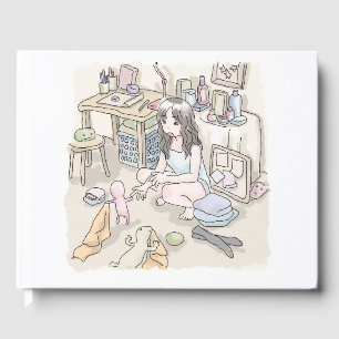 LIVRE D'OR さ む ご に じ 作 業 机 の あ る 靴 下