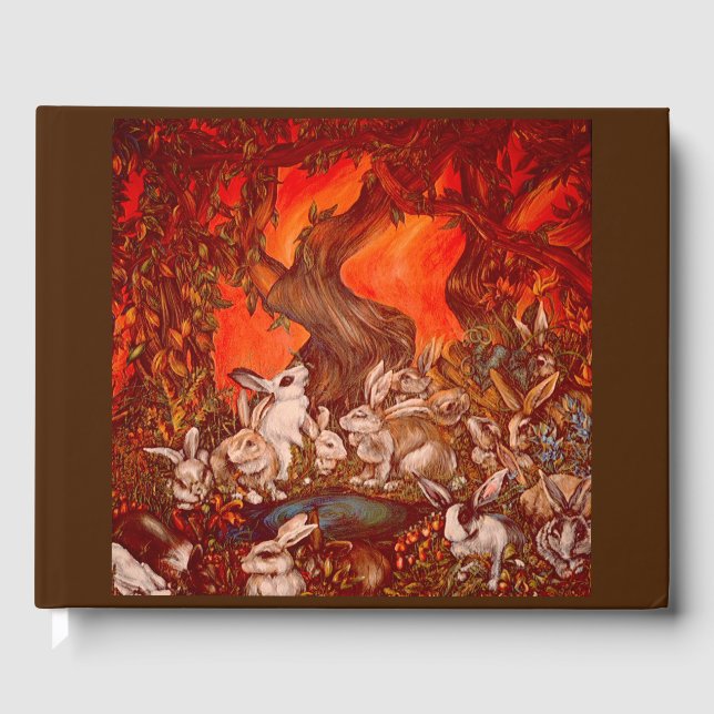 Livre D'or 16 Bunnies Guest Book (Recto)