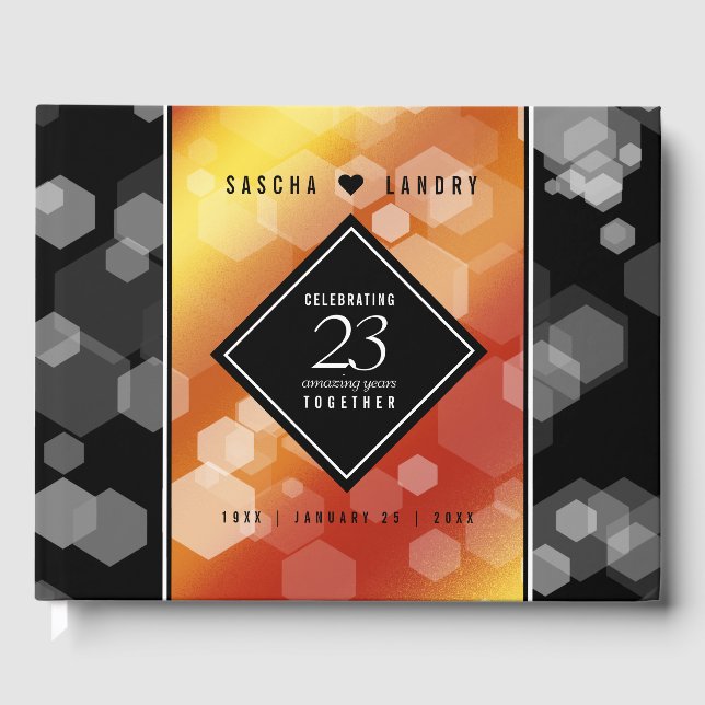 Livre D'or 23e anniversaire de Mariage de Topaz impérial (Recto)