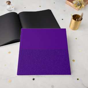 Livre d'or à couverture rigide violet bicolore – P
