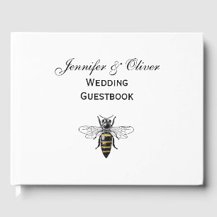 Livre D'or Abeille Vintage Preppy Heraldic #2 Armoiries C