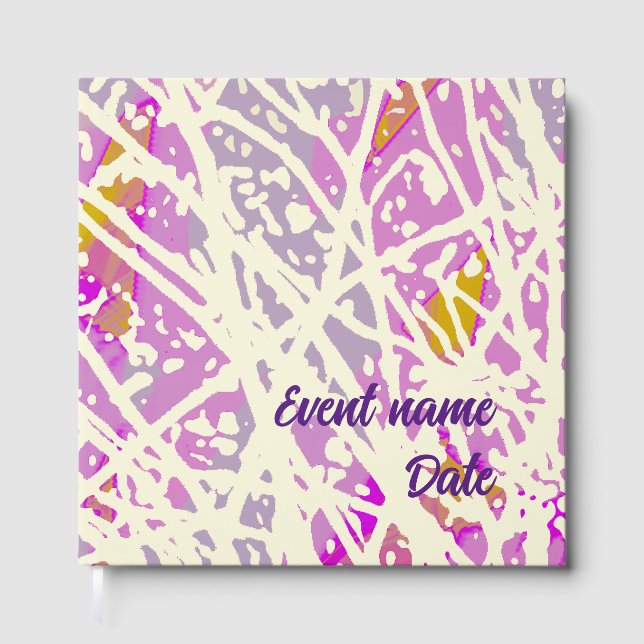 Livre D'or Abstrait (Recto)