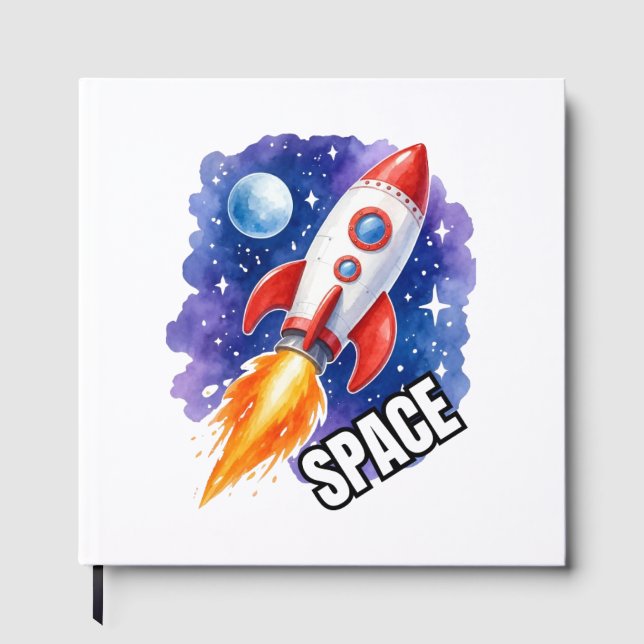 Livre D'or Affiche d'aventure spatiale | L'aventure vous atte (Recto)