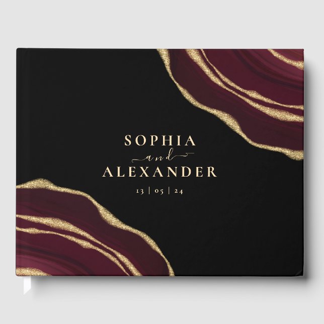 Livre D'or Agate de Bourgogne (Recto)