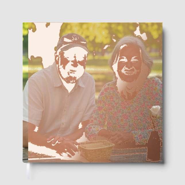 Livre D'or Ajouter une Personnaliser photo retraitée (Recto)